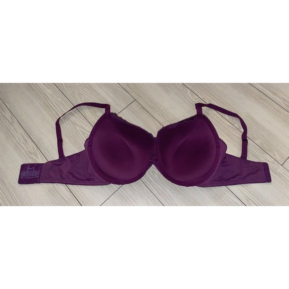 Maidenform DM9900 Love the Lift Push Up Demi Bra Padded UW Lace Womens 36D - Picture 5 of 6